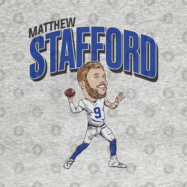 Matthew Stafford Caricature by Chunta_Design